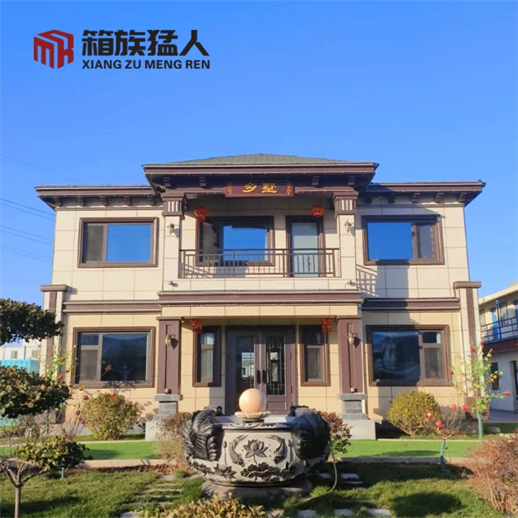 Windproof Waterproof Light Steel Villa Custom‑Made Permanent Prefab Home Construction House